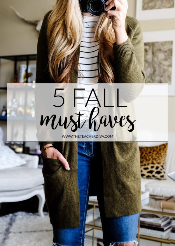 5 Wardrobe Staples You Need This Fall The Teacher Diva a Dallas