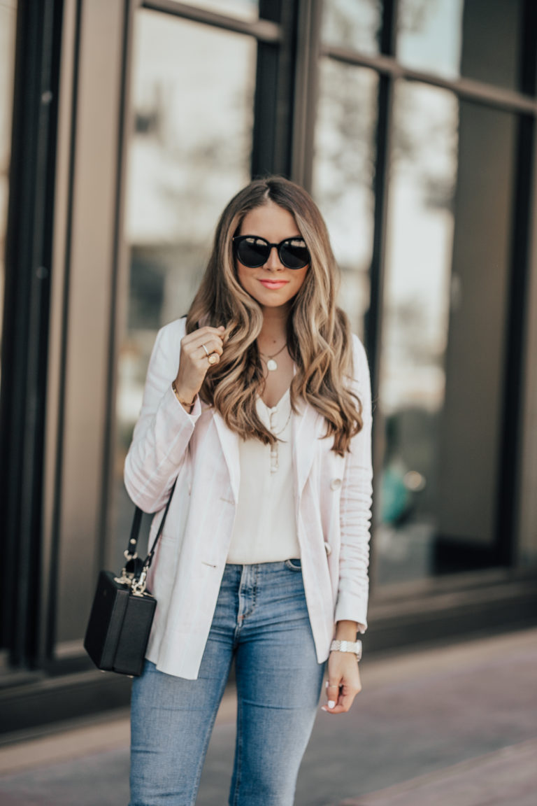 Current Obsession: My Neutral Striped Blazer | The Teacher Diva: a ...