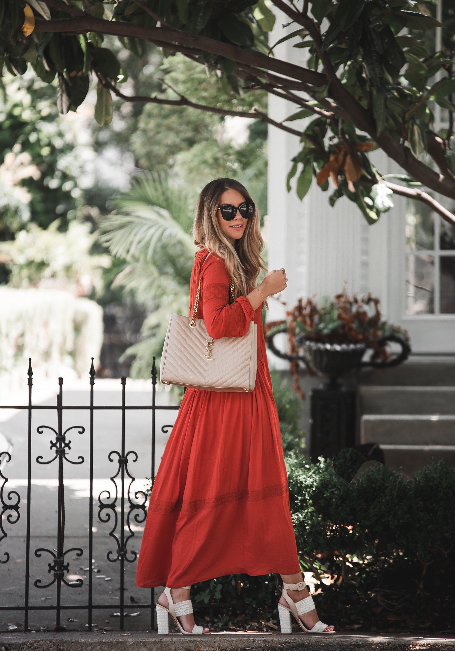 I Don't Wear Red, But This Maxi Dress Changed My Mind | The Teacher ...