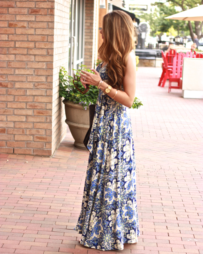 Blue Maxi Dress