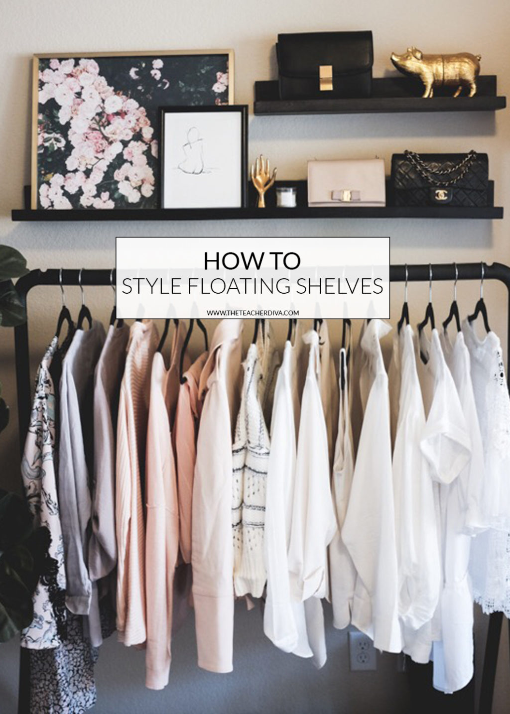 How To Style Floating Shelves