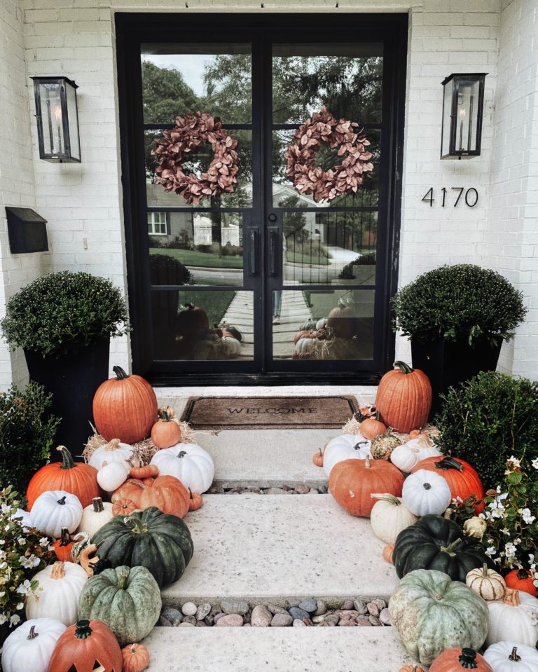 Our Fall-Ready Front Porch | The Teacher Diva: a Dallas Fashion Blog ...