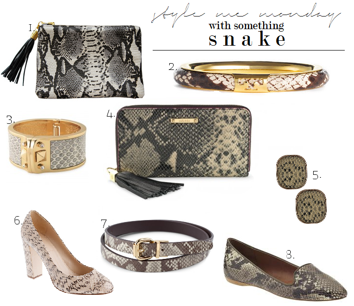 Style Me Monday: Snake Print