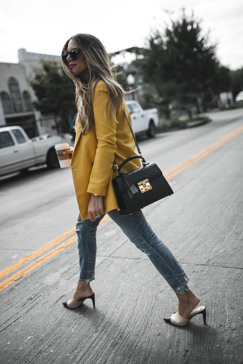 Wearing Yellow for Fall 2017 | The Teacher Diva: a Dallas Fashion Blog  featuring Beauty & Lifestyle