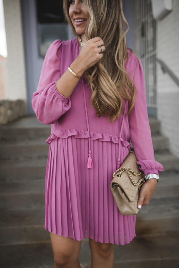 Pink Party Dress The Teacher Diva A Dallas Fashion Blog Featuring Beauty And Lifestyle 9390