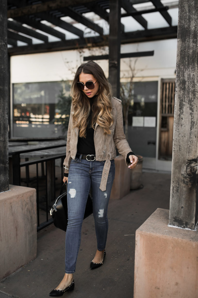 The Suede Jacket I Bought in Two Colors | The Teacher Diva: a Dallas ...