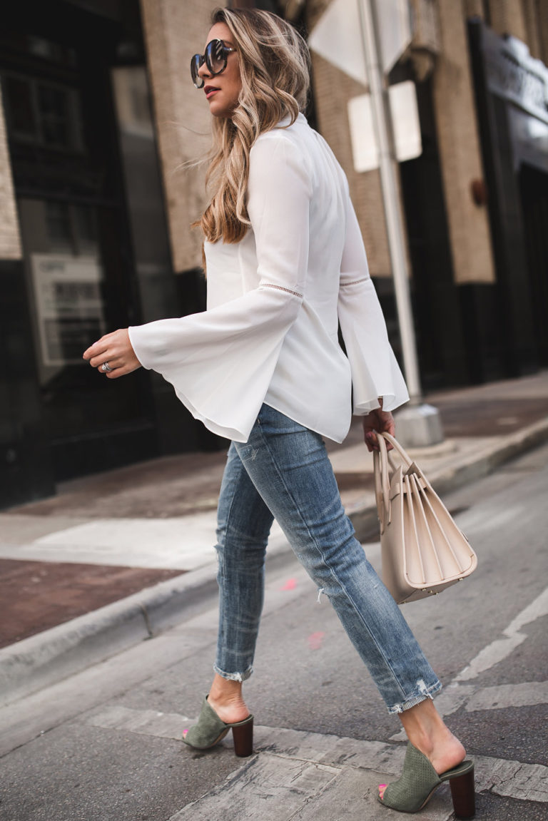 The Bell Sleeve Blouse You'll Wear All Season | The Teacher Diva: a ...