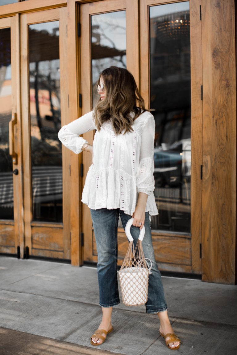 The White Lace Tunic You Can Wear Now And Later This Summer The Teacher Diva A Dallas Fashion