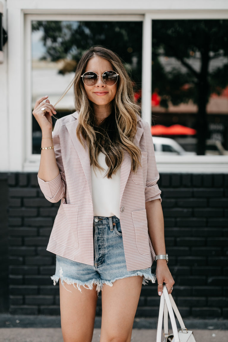 Currently Loving: Pink Check Jacket | The Teacher Diva: a Dallas ...