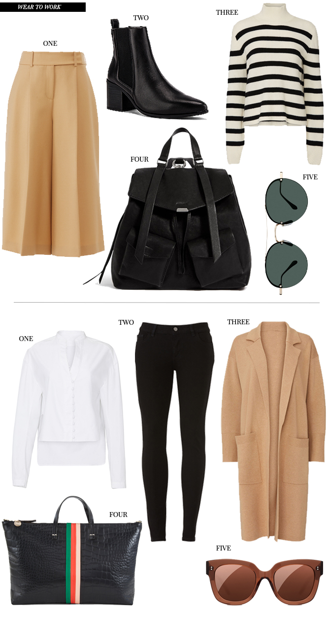 5 Days of Work Outfits for Fall