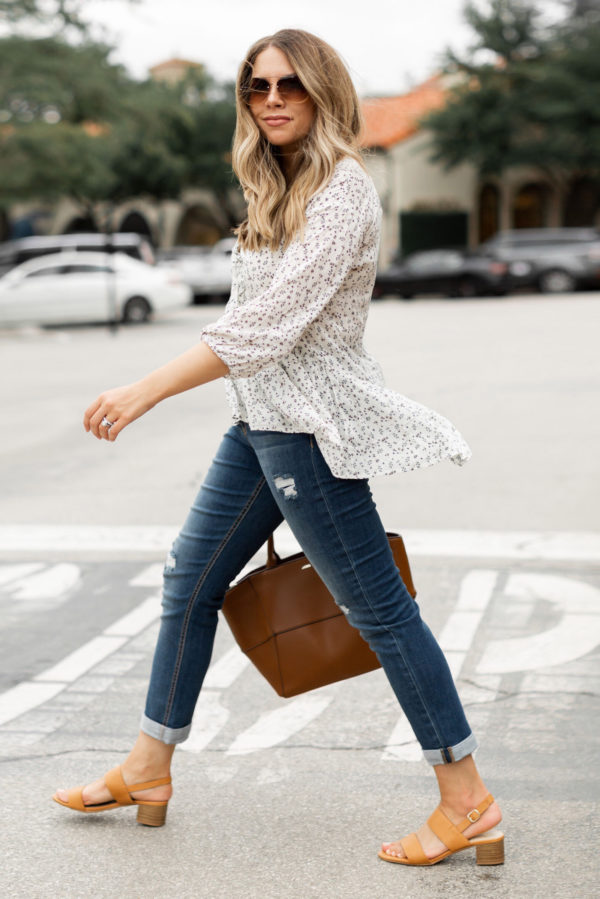 Girl On a Budget: Boho Floral Blouse | The Teacher Diva: a Dallas ...