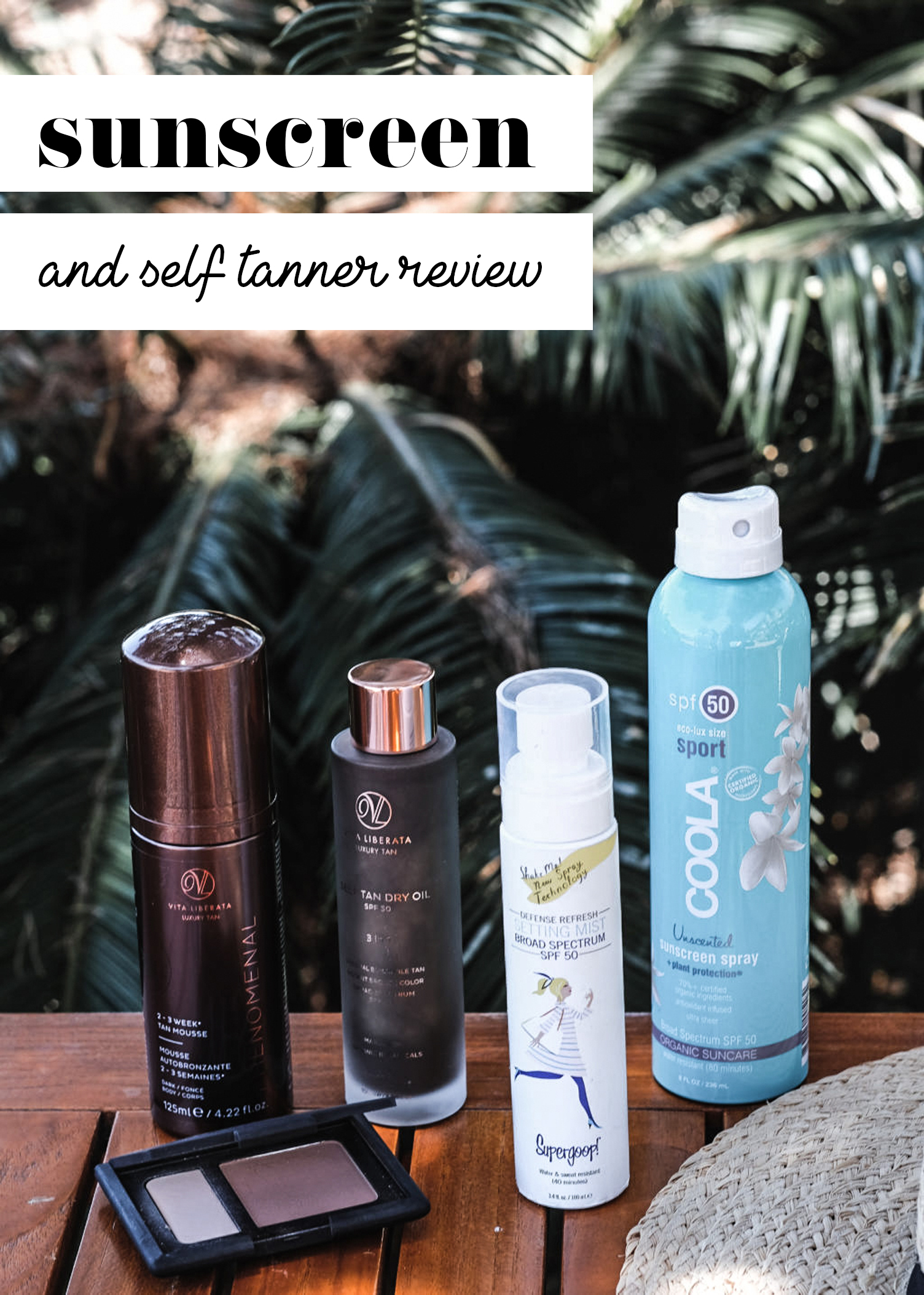 5 Best Sunscreens and Self Tanners for 2017 | The Teacher Diva: a Dallas Fashion Blog featuring 